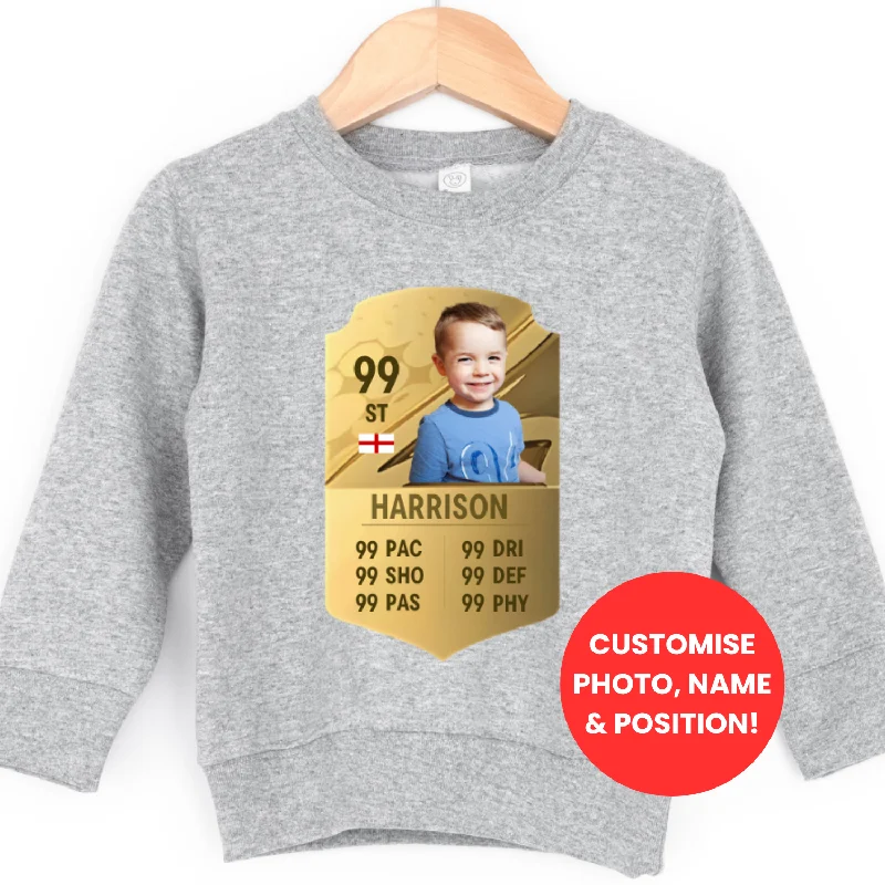 - Rabbit grass rack to prevent waste food box FootyStarz Ultimate Player Card Personalised Sweatshirt