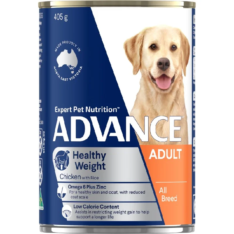 Advance Can Healthy Weight Dog Food Chicken With Rice