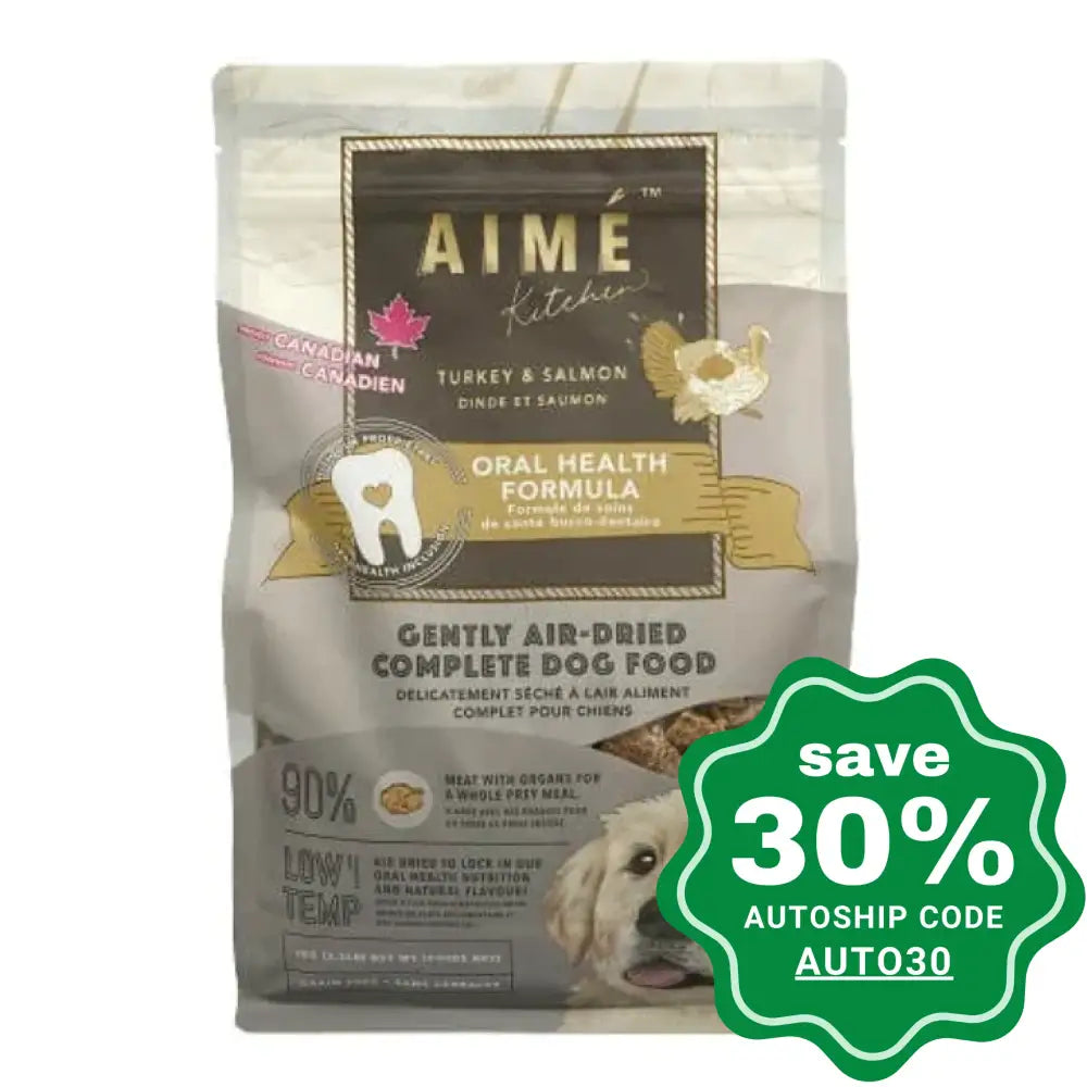 Aime Kitchen - Gently Air-Dried Complete Dog Food - Turkey & Salmon - 100G