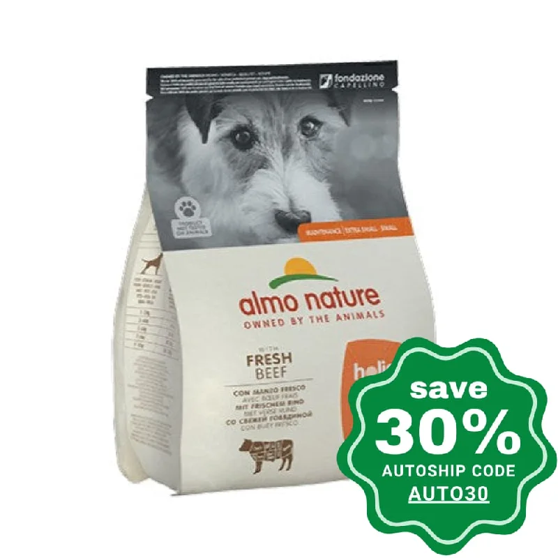 Almo Nature - Dry Food for Small Dogs - Holistic - Beef - 2KG (min. 3 packs)