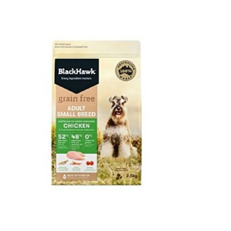 Black Hawk Grain Free Chicken for Adult Small Breed Dry