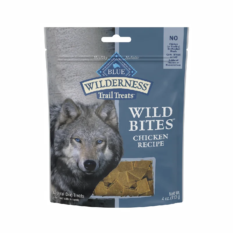 BLUE WILDERNESS DOG WILD BITES  CHICKEN 4oz