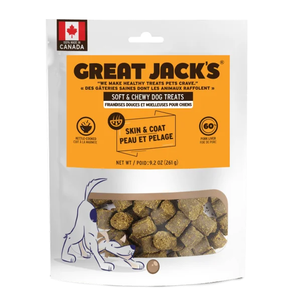 Dog Functional Treats Skin & Coat Dog Treats - Great Jacks