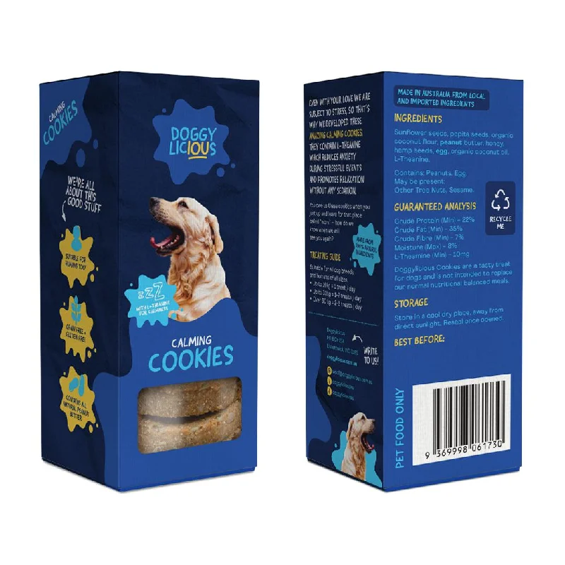 Doggylicious Calming Cookies Dog Treats 180g