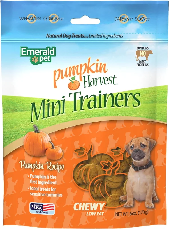 EMERALD PET PUMPKIN HARVEST MINI TRAINERS 6oz