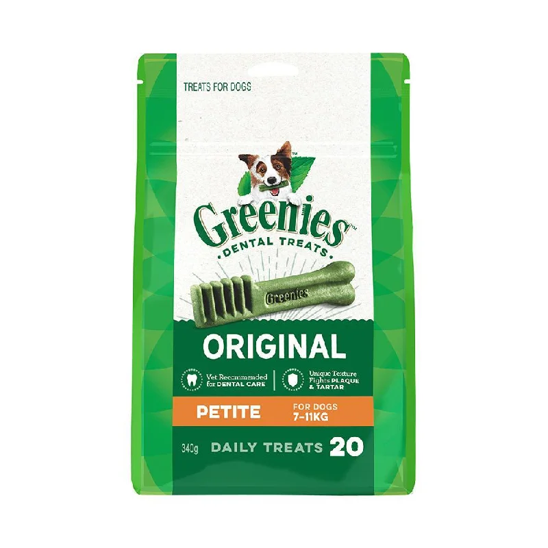 Greenies Dog Original Dental Treats for Petite Dogs 340g