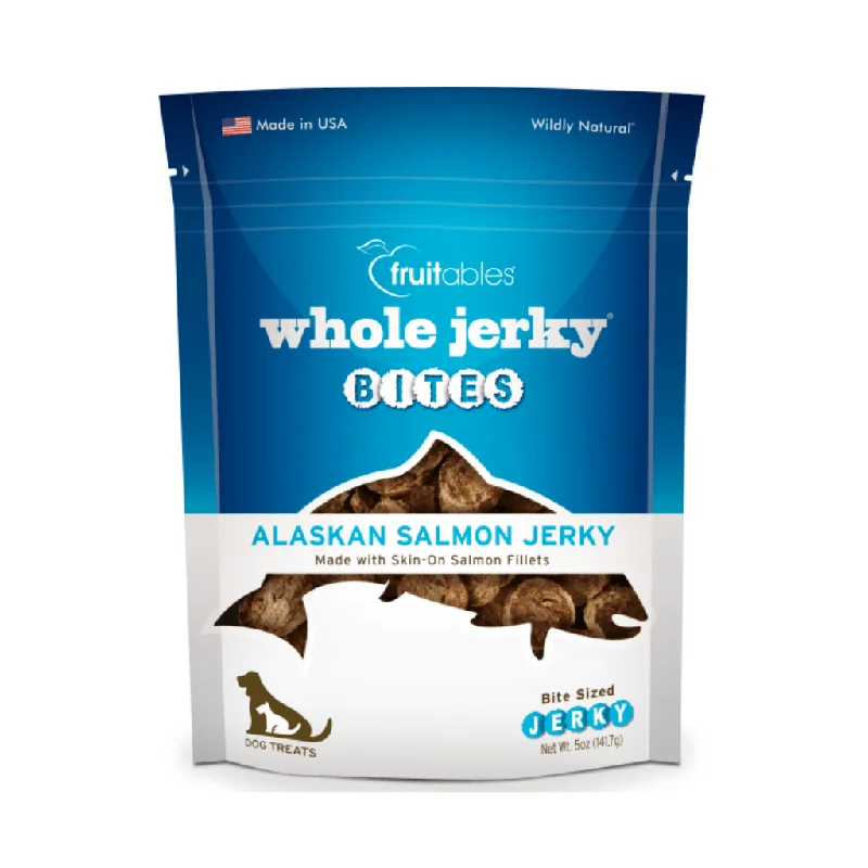 Jerky Bites Alaskan Salmon & Pear Dog Treats 5 oz (141 g) - Fruitables