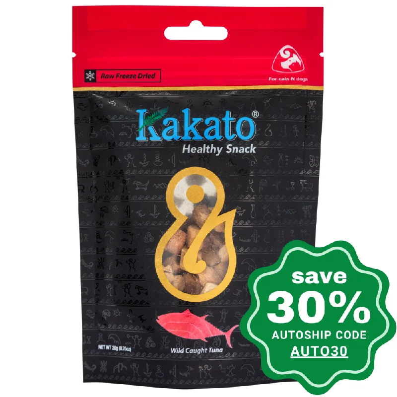 Kakato - Freeze Dried Snacks for Dogs & Cats - Tuna - 20g