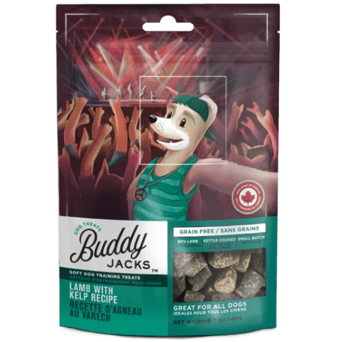 Lamb & Kelp Recipe Dog Treats - Buddy Jacks