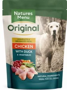 Natures Menu Pouch Chicken With Duck 300gx8