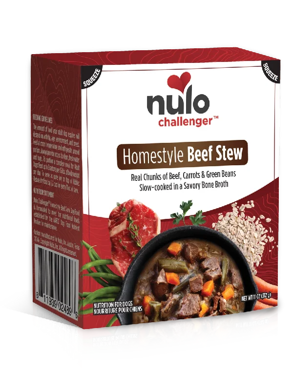 Nulo Challenger Homestyle Beef Stew in Bone Broth Wet Dog Food