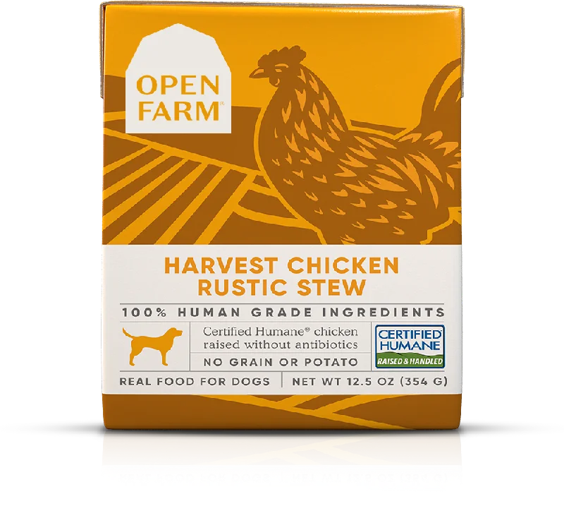 Open Farm Harvest Chicken Rustic Stew Wet Dog Food