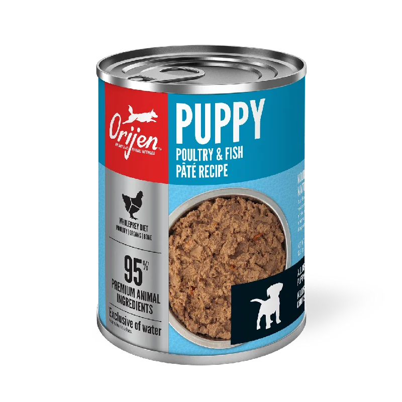 Orijen Premium Puppy Poultry & Fish Pate Canned Dog Food