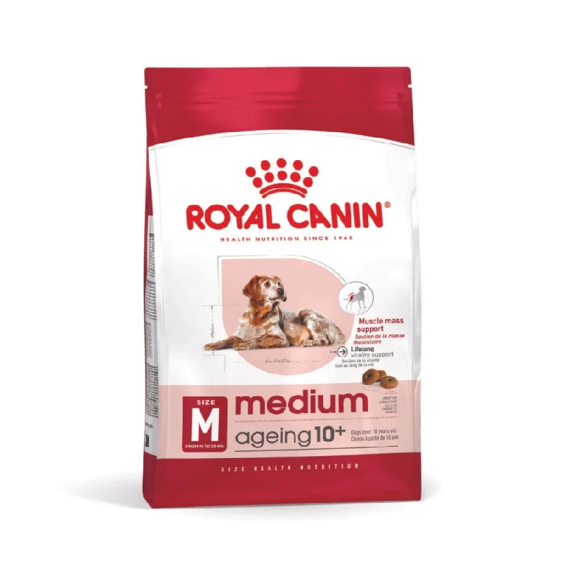 Royal Canin Medium Ageing 10 Plus Senior Dry Dog Food 15kg