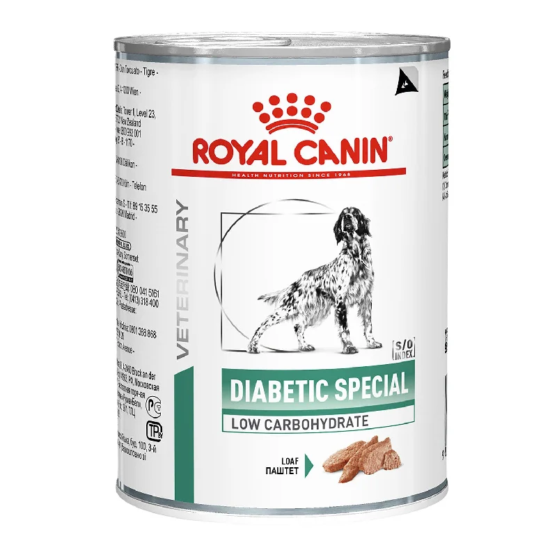 Royal Canin Veterinary Diet Diabetic Canned Dog Food 12x410g