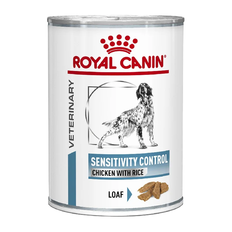 Royal Canin Veterinary Diet Sensitivity Control Chicken with Rice Canned Dog Food 12x420g