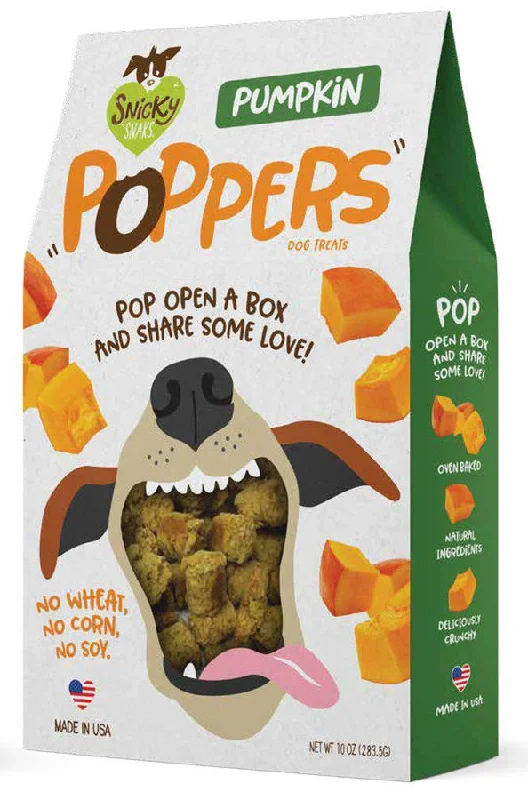 Snicky Snaks Poppers Pumpkin Dog Treats