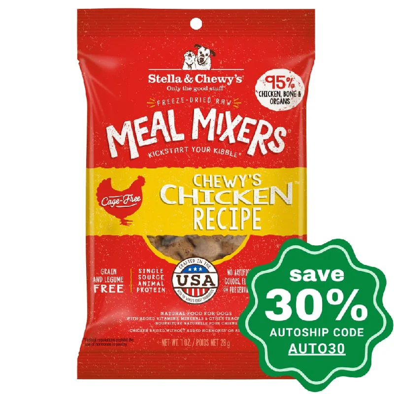 Stella & Chewy's - Freeze Dried Chewy’s Chicken Meal Mixers For Dogs - 1OZ (Min. 8 packs)