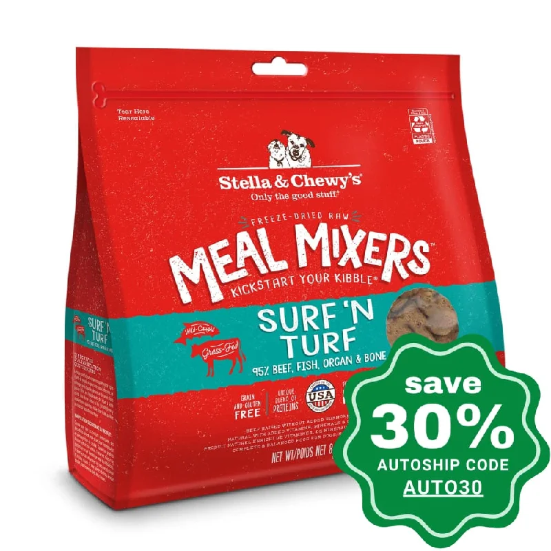 Stella & Chewy's - Freeze Dried Meal Mixers For Dogs - Surf 'N Turf - 3.5OZ