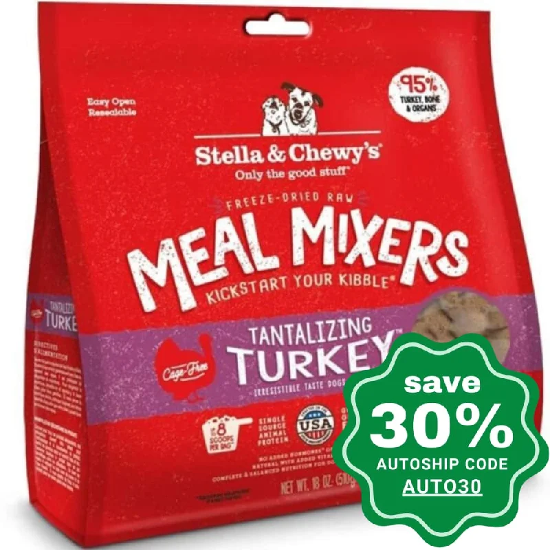 Stella & Chewy's - Freeze Dried Tantalizing Turkey Meal Mixers For Dogs - 35OZ