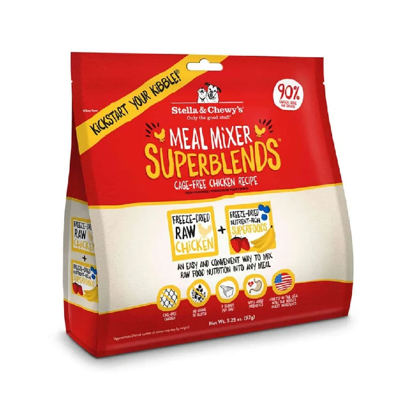 Stella & Chewy's Meal Mixer Super Blends Cage-Free Chicken Recipe for Dogs