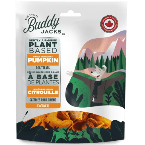 Vegan Pumpkin Dog Treats - Buddy Jacks