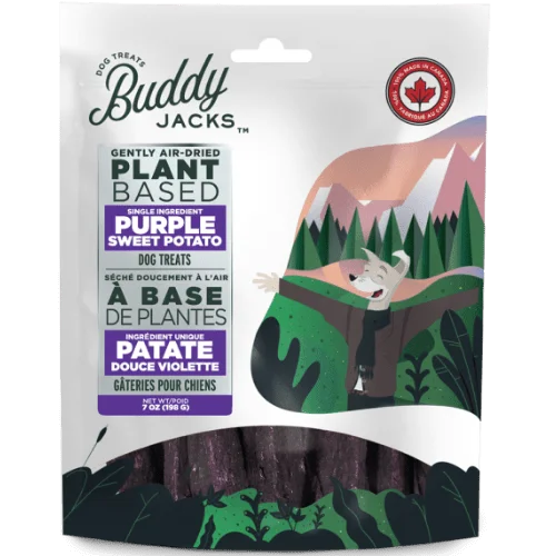 Vegan Purple Sweet Potato Dog Treats - Buddy Jacks