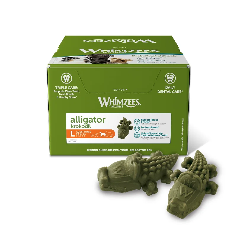 Whimzees Alligator Display Large x30