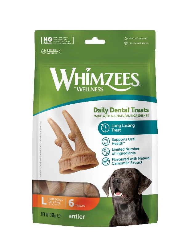 Whimzees Antler Large 6pkx6