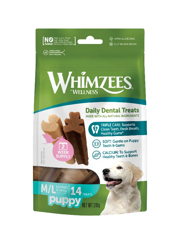 Whimzees Puppy M/L 14 Sticks x6