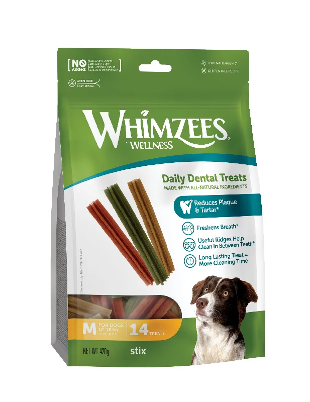 Whimzees Stix Medium 14PKx6