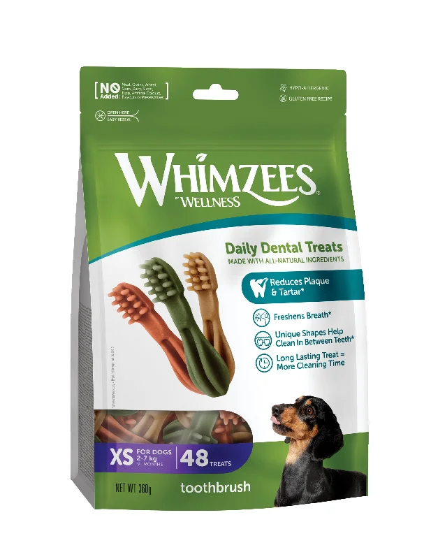 Whimzees Toothbrush XS 6x48 Bags x70mm