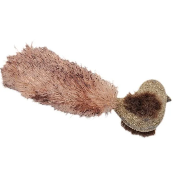 Turbo Compressed Catnip Bird Cat Toy