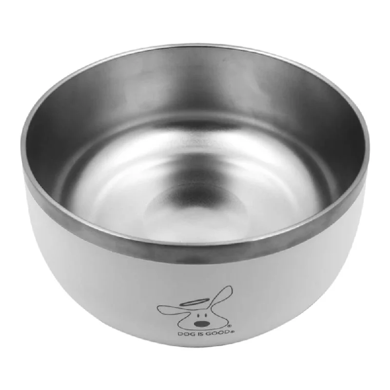 Dog is Good Stainless Steel Dog Bowl