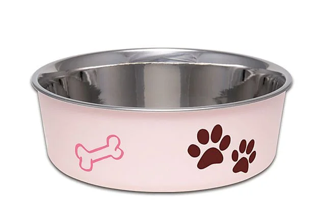 Loving Pets Bella Dog Bowls, Stainless Steel