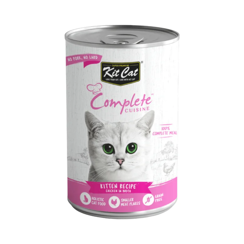 Canned Cat Food - Complete CUISINE - Chicken In Broth Kitten Recipe - 150 g