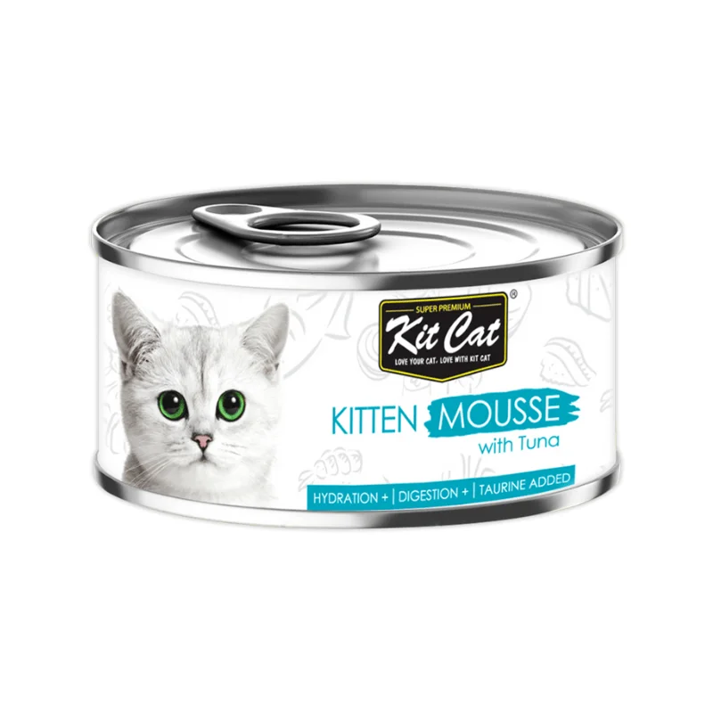 Canned Cat Food - Kitten MOUSSE - Tuna - 80 g