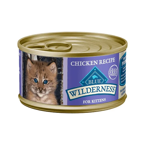 Canned Cat Food - BLUE Wilderness - Kitten - Chicken - 3 oz