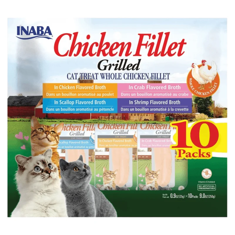 Cat Treat - GRILLED CHICKEN - 10 ct Variety Pack