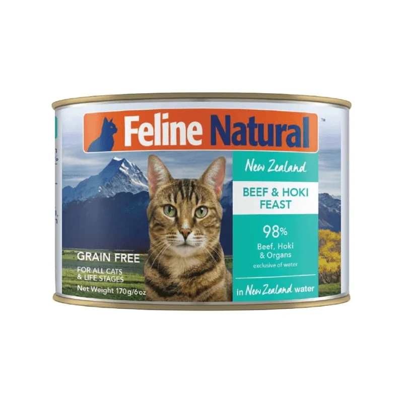 Canned Cat Food - Beef & Hoki Feast