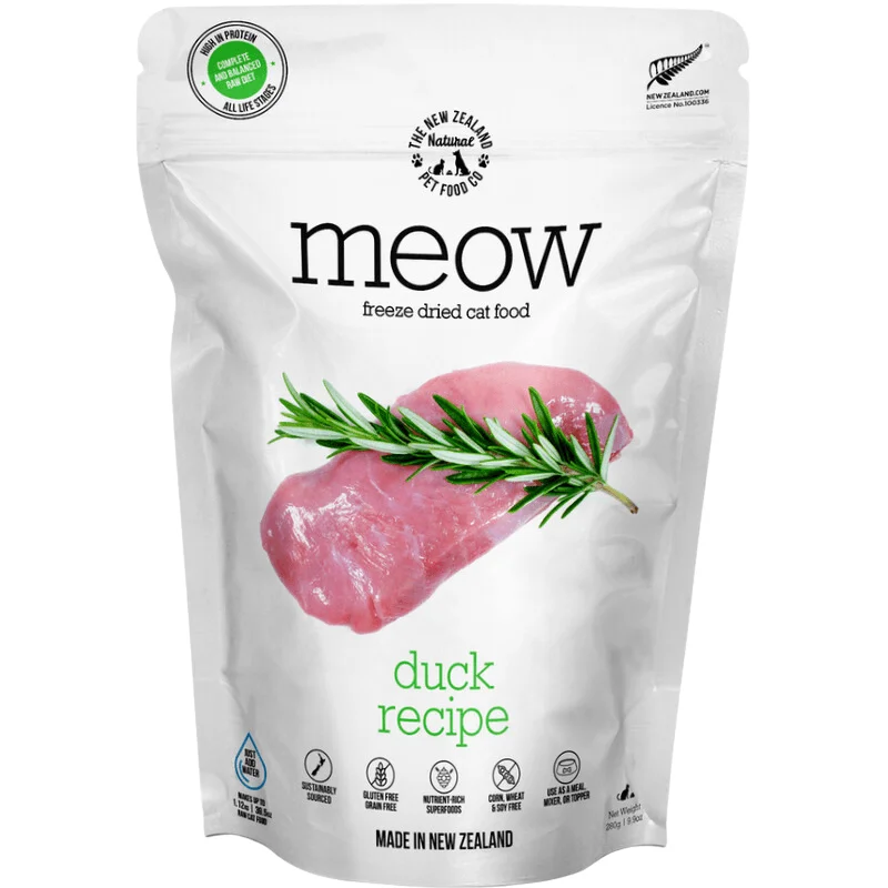 Freeze Dried Cat Food - Duck Recipe