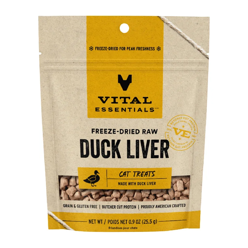 Freeze Dried Cat Treat - Duck Liver - 0.9 oz