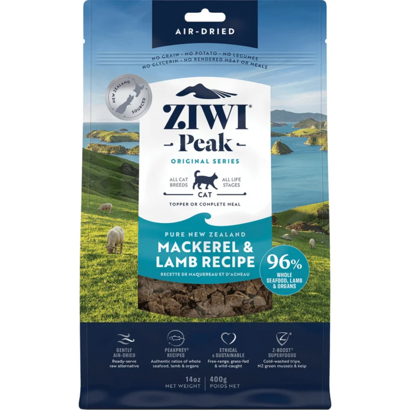 Air Dried Cat Food - Mackerel & Lamb Recipe