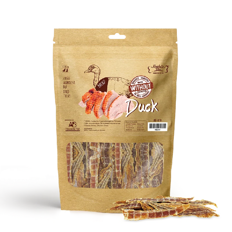 Absolute Bites Air-Dried Duck Breast 130g