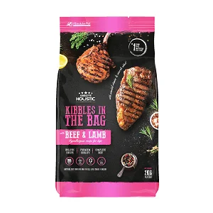 Absolute Holistic Dog Kibbles In The Bag Beef & Lamb 12kg