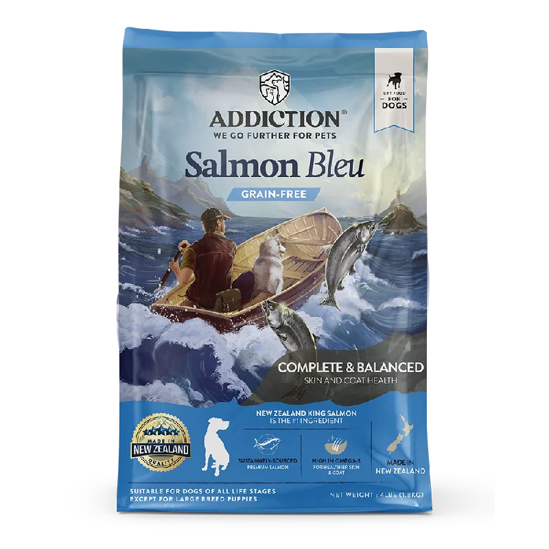 Addiction Dog Salmon Bleu 4lb