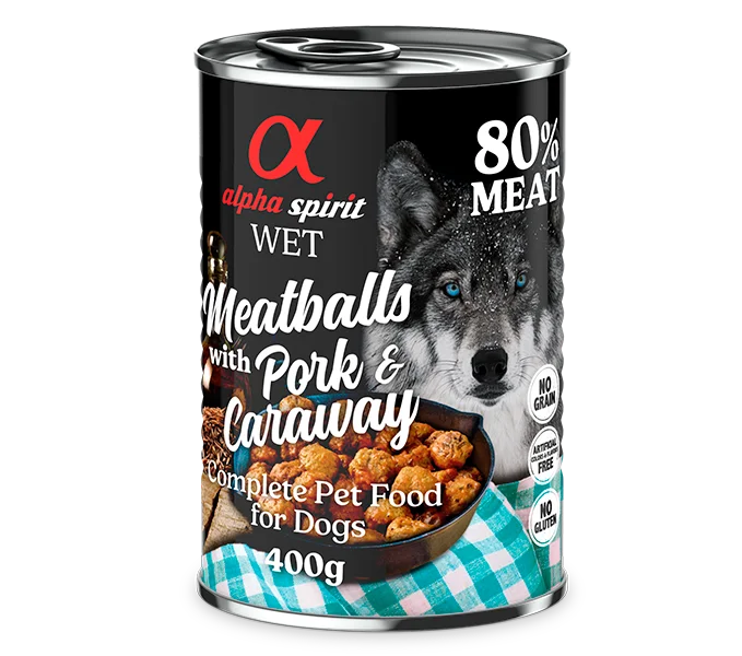 PORK AND ALCARAVEA MEATBALLS (400gr)