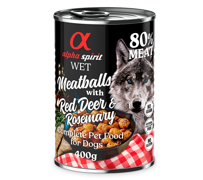 DEER AND ROSEMARY MEATBALLS (400gr)