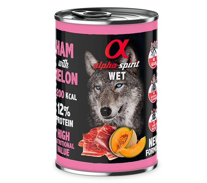 WET HAM FOOD WITH MELON