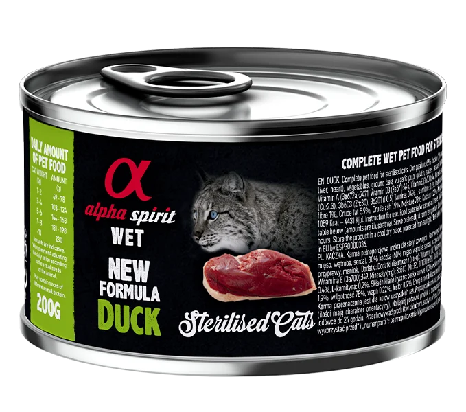 STERILIZED CATS QUAIL WET FOOD (85gr)